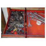 Rolling Tool Chest with Assorted Tools