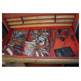 Rolling Tool Chest with Assorted Tools