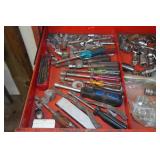 Rolling Tool Chest with Assorted Tools
