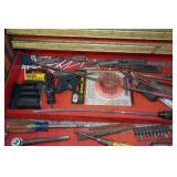 Rolling Tool Chest with Assorted Tools