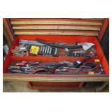 Rolling Tool Chest with Assorted Tools