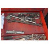 Rolling Tool Chest with Assorted Tools