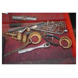 Rolling Tool Chest with Assorted Tools