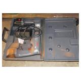 Garage Work Bench and Shelf with Contents