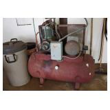 5HP Single Phase Horizontal Air Compressor