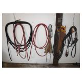 Assorted Air Hoses and Saws