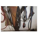 Assorted Air Hoses and Saws