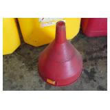 *3* Fuel Cans and Funnel - 5-Gallon Diesel, 2-Gallon Gas