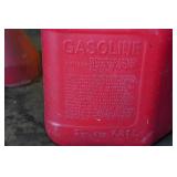 *3* Fuel Cans and Funnel - 5-Gallon Diesel, 2-Gallon Gas