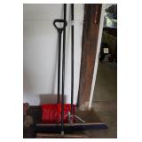 *2* Shop Brooms and Snow Shovel