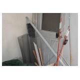 Large Assortment - Tools, Saw Horses, Golf Clubs