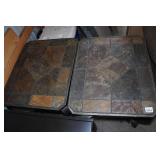 *2* Tile Top Side Tables