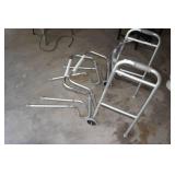 Walker and 2 Toilet Safety Rails