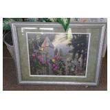 Floor Lamp with Assorted Décor