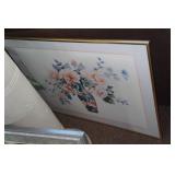 Floor Lamp with Assorted Décor