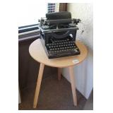 Antique Typewriter with Table
