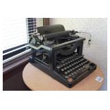 Antique Typewriter with Table