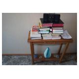 Side Table with Contents