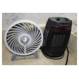 Space Heater and Fan