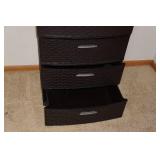 Plastic Storage Cabinet with Organizers