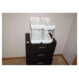 Plastic Storage Cabinet with Organizers