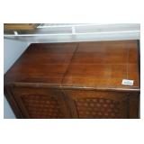 Vintage Sewing Machine with Cabinet