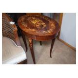 Vintage Accent Chair and Table