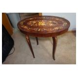 Vintage Accent Chair and Table