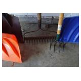 Shovels and Rake