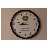 John Deere Wall Clock