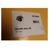 Matco Billiard Ball Set with Rack