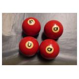 Billiard Poker Ball Set