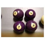 Billiard Poker Ball Set