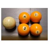 Billiard Poker Ball Set