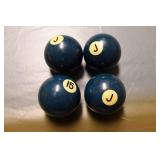 Billiard Poker Ball Set
