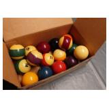 Vintage Billiard Ball Set
