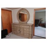 Dresser and Side Table Set