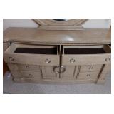 Dresser and Side Table Set