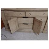 Dresser and Side Table Set