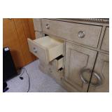 Dresser and Side Table Set