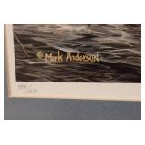 Mark Anderson Framed Print "Signs of Autumn"