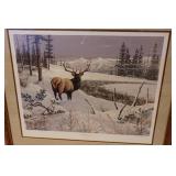Harlan Zieska Framed Print "Summit Solitude"