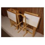 Folding TV Tray Sets with Stands