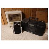 *2* Portable Heaters with CD/Radio
