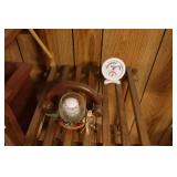 Plant Shelf Stand with Assorted Home Décor