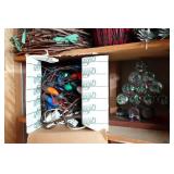 Assorted Holiday Décor - Lights, Greenery