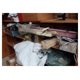 Assorted Hardware - Paint Trays/Rollers, Tool Box, Tools