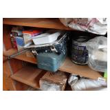 Assorted Hardware - Paint Trays/Rollers, Tool Box, Tools