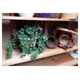 Assorted Floral Décor - Pots, Greenery, Baskets