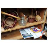 Assorted Floral Décor - Pots, Greenery, Baskets